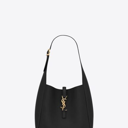 YSL / SMALL LE 5 À 7 SUPPLE IN GRAINED LEATHER 713938AAAUQ1000