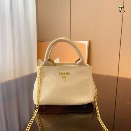 Prada Flou canvas handbag 4 colors size: 22*12*14cm